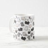 最高の母💖贈り物 |マグカップ🐾かわいい猫☕️| コーヒーマグカップ (正面左)