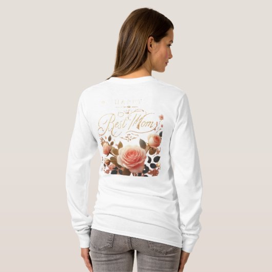 最高の母2025 Tシャツ (裏面フル)