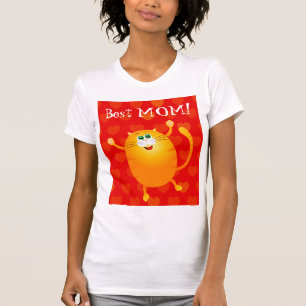 最高の母!おかしなシャツ Tシャツ