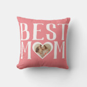 最高の母 |かわいい1フォトハッピーマザーズの日 クッション (正面)