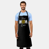 最高の母 エプロン (着用した状態)