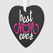 最高の母 オーナメント (正面)
