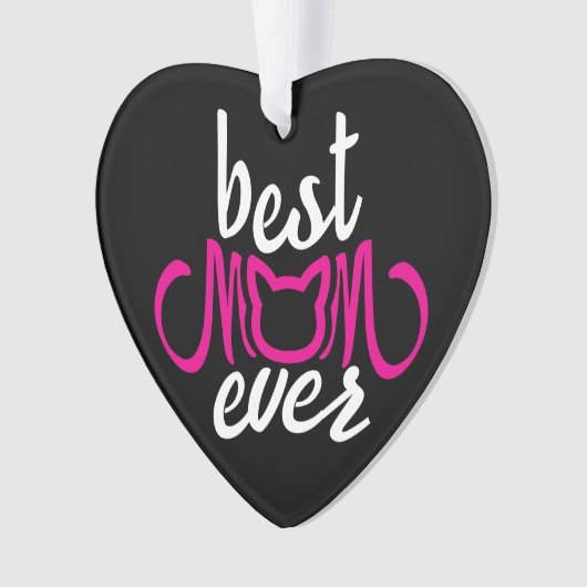 最高の母 オーナメント (正面)