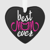 最高の母 オーナメント (正面)