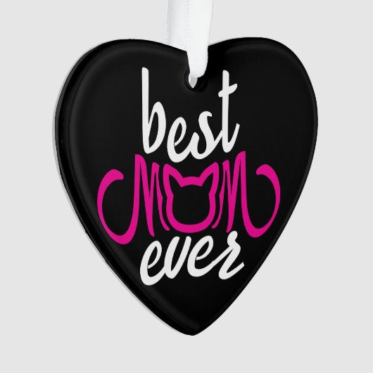 最高の母 オーナメント (正面)