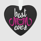 最高の母 オーナメント (裏面)