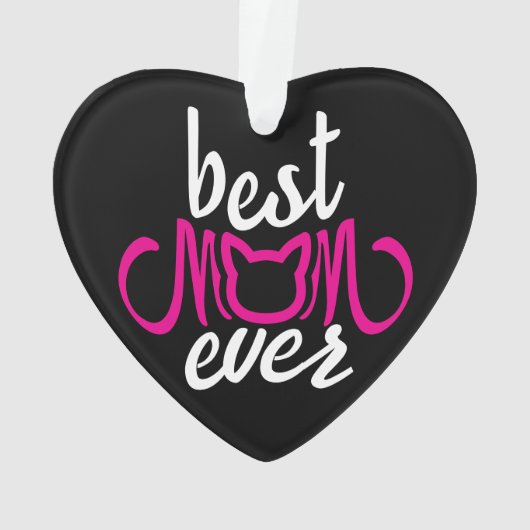 最高の母 オーナメント (裏面)