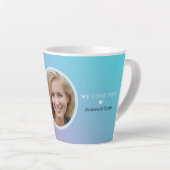 最高の母 カフェラテマグ (右アングル)