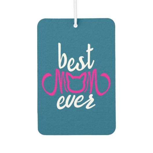 最高の母 カーエアーフレッシュナー (正面)