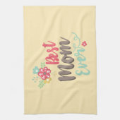 最高の母 キッチンタオル (縦)