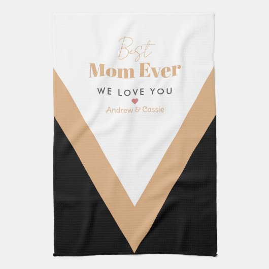 最高の母 キッチンタオル (縦)