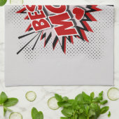 最高の母 キッチンタオル (折り畳み)