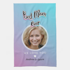 最高の母 キッチンタオル