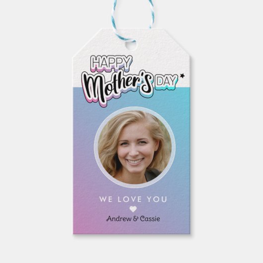 最高の母 ギフトタグ (正面)