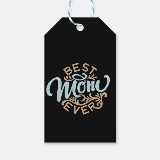 最高の母 ギフトタグ (正面)