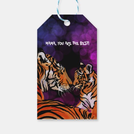 最高の母 ギフトタグ (正面)