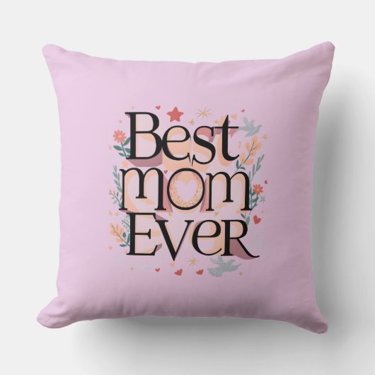 最高の母 クッション (正面)