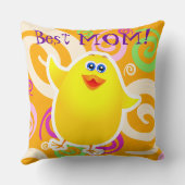 最高の母！ クッション (裏面)