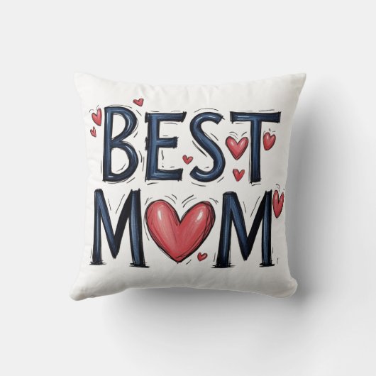 最高の母 クッション (裏面)