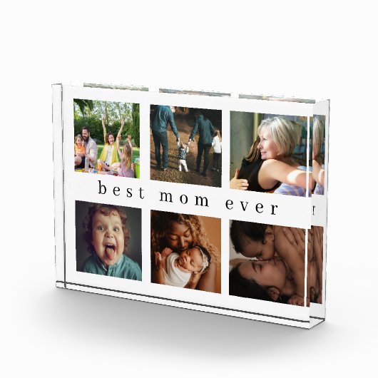 最高の母 |コレージモダンフォトブロック フォトブロック (右)