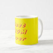 最高の母 コーヒーマグカップ (正面右)