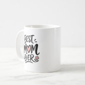 最高の母 コーヒーマグカップ (正面左)