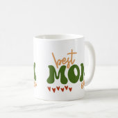 最高の母 コーヒーマグカップ (正面右)