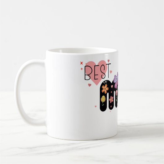 最高の母 コーヒーマグカップ (左)