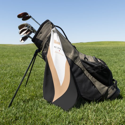 最高の母 ゴルフタオル (グリーン)