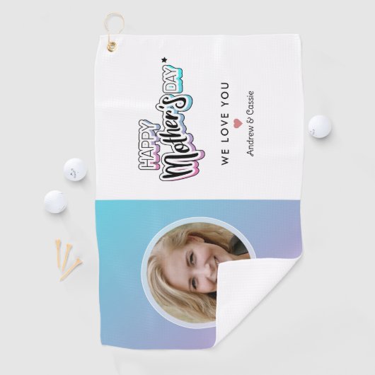 最高の母 ゴルフタオル (インサイチュ)