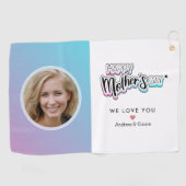 最高の母 ゴルフタオル (横)