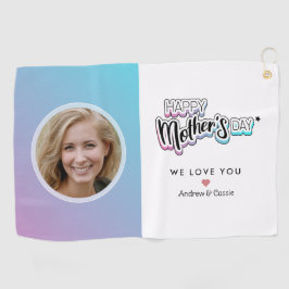 最高の母 ゴルフタオル