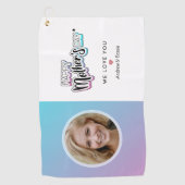 最高の母 ゴルフタオル (正面)