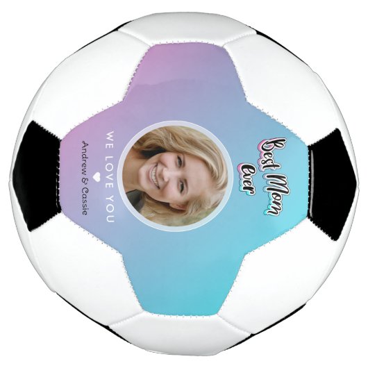 最高の母 サッカーボール (回転)