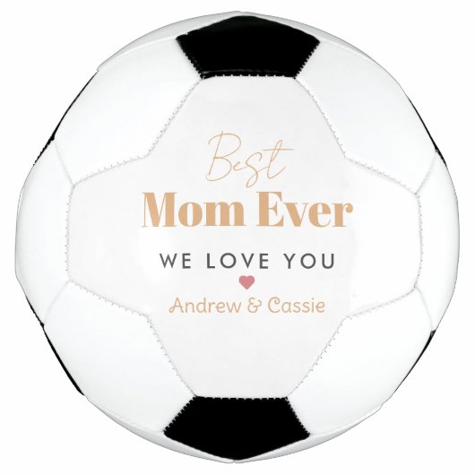 最高の母 サッカーボール (正面)