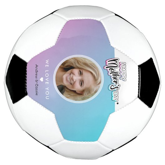 最高の母 サッカーボール (回転)