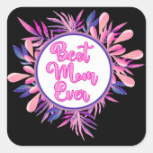 最高の母 スクエアシール (正面)