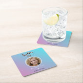 最高の母 スクエアペーパーコースター (インサイチュ)