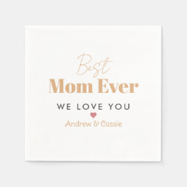 最高の母 スタンダードカクテルナプキン