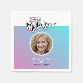 最高の母 スタンダードカクテルナプキン