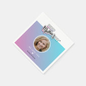 最高の母 スタンダードカクテルナプキン (角)