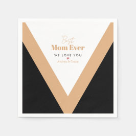 最高の母 スタンダードカクテルナプキン