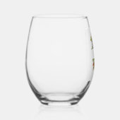 最高の母 ステムなしワイングラス (右)