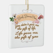 最高の母 セラミックオーナメント (右)