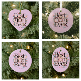 最高の母 セラミックオーナメント