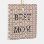 最高の母 セラミックオーナメント (右)