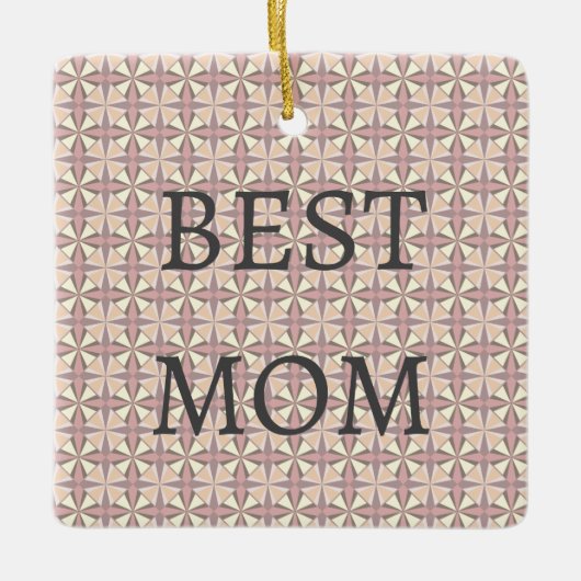 最高の母 セラミックオーナメント (正面)