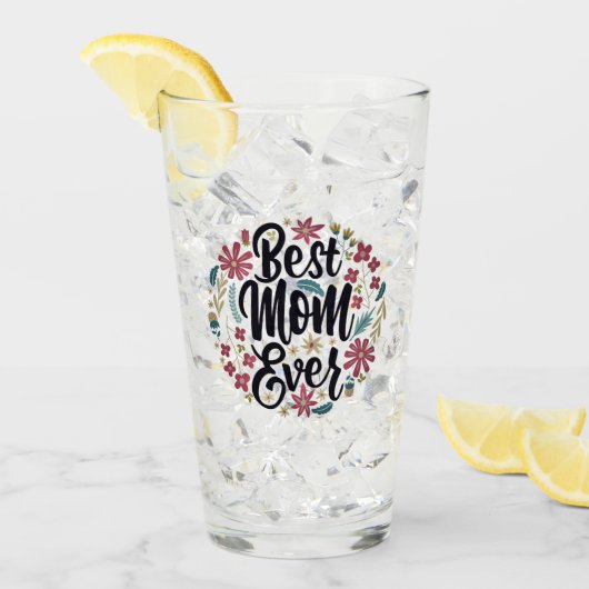 最高の母 タンブラーグラス (アイス正面)