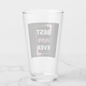 最高の母 タンブラーグラス (裏面)