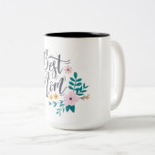 最高の母 ツートーンマグカップ (正面右)